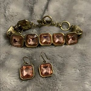 RETIRED Chloe + Isabel bracelet and earrings